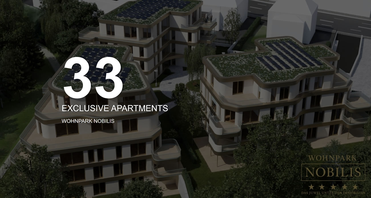 Eigentumswohnung Heistenbach - ↗️Wohnpark Nobilis: ✔️Design Wohnung, Luxuswohnung, Premiumimmobilie, Luxus-Apartment